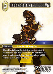 Final Fantasy Opus 4-074 C Dunkelritter Erde