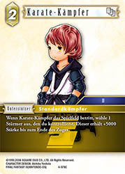 Final Fantasy Opus 4-078 C Karate-Kämpfer Erde