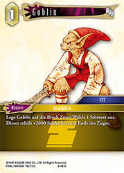 Final Fantasy Opus 4-081 C Goblin Erde