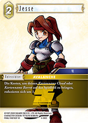 Final Fantasy Opus 4-082 C Jesse Erde