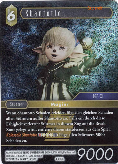 Final Fantasy Opus 4-083 L Shantotto Erde