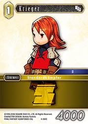 Final Fantasy Opus 4-084 C Krieger Erde