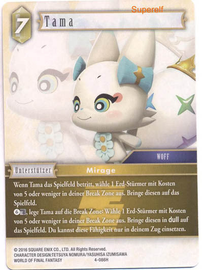 Final Fantasy Opus 4-086 H Tama Erde