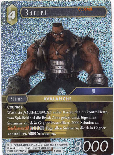 Final Fantasy Opus 4-089 R Barret Erde
