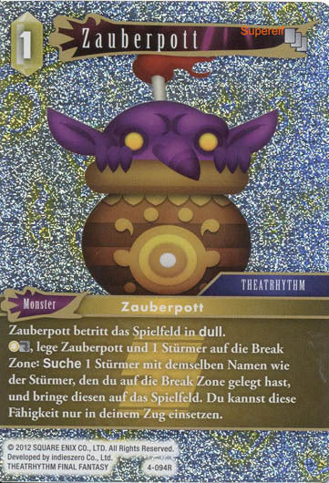 Final Fantasy Opus 4-094 R Zauberpott Erde
