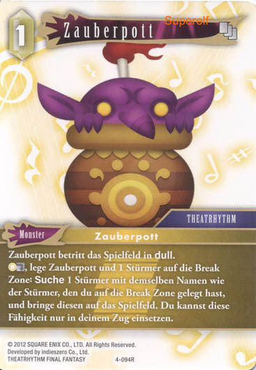 Final Fantasy Opus 4-094 R Zauberpott Erde
