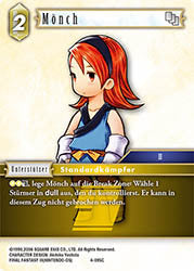 Final Fantasy Opus 4-095 C Mönch Erde