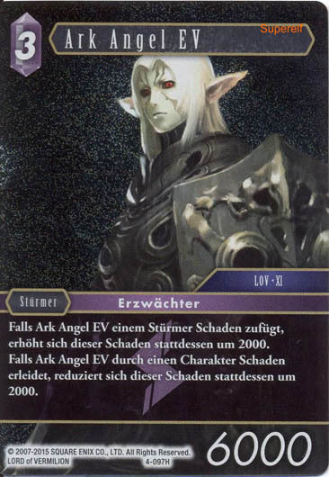 Final Fantasy Opus 4-097 H Ark Angel EV Blitz