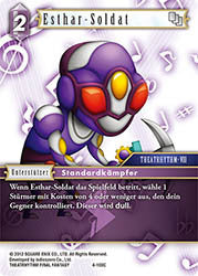 Final Fantasy Opus 4-100 C Esthar-Soldat Blitz