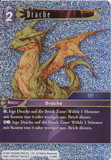 Final Fantasy Opus 4-106 C Drache Blitz