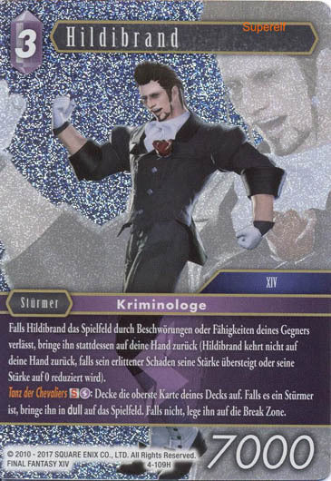 Final Fantasy Opus 4-109 H Hildibrand Blitz
