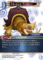 Final Fantasy Opus 4-121 C Adaman-Taimai Wasser