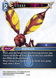 Final Fantasy Opus 4-125 C Clione Wasser