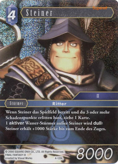 Final Fantasy Opus 4-129 L Steiner Wasser