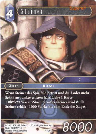 Final Fantasy Opus 4-129 L Steiner Wasser