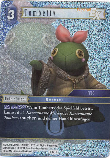 Final Fantasy Opus 4-131 R Tombetty Wasser