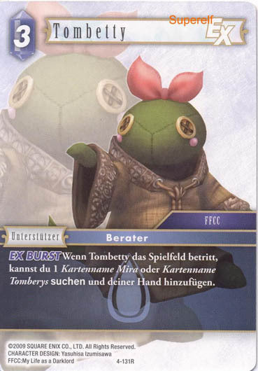 Final Fantasy Opus 4-131 R Tombetty Wasser