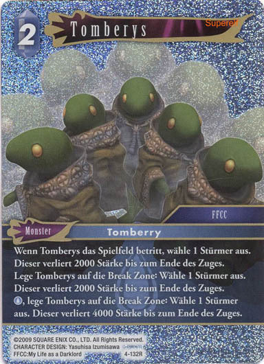 Final Fantasy Opus 4-132 R Tomberys Wasser