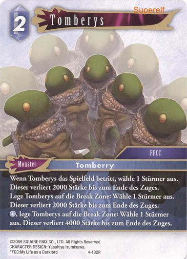 Final Fantasy Opus 4-132 R Tomberys Wasser
