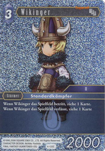 Final Fantasy Opus 4-133 C Wikinger Wasser