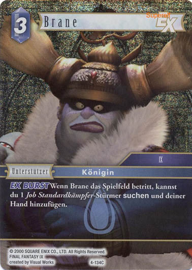 Final Fantasy Opus 4-134 C Brane Wasser
