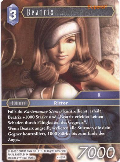 Final Fantasy Opus 4-135 R Beatrix Wasser