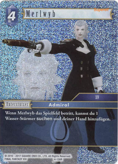 Final Fantasy Opus 4-138 R Merlwyb Wasser