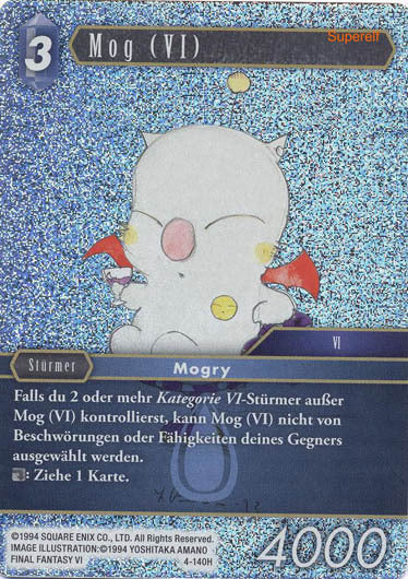 Final Fantasy Opus 4-140 H Mog (VI) Wasser