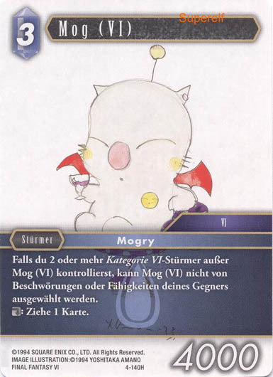 Final Fantasy Opus 4-140 H Mog (VI) Wasser