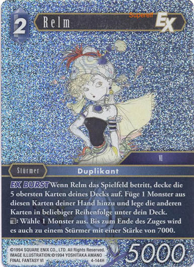 Final Fantasy Opus 4-144 H Relm Wasser