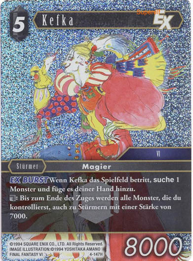 Final Fantasy Opus 4-147 H Kefka Dunkelheit
