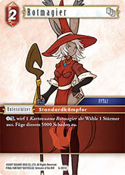 Final Fantasy Opus 5-001 C Rotmagier Feuer