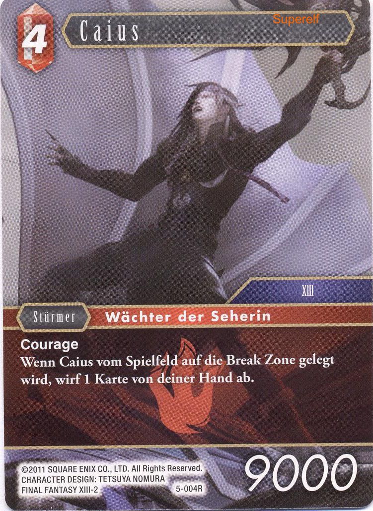 Final Fantasy Opus 5-004 R Caius Feuer