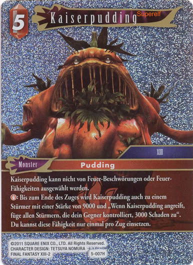 Final Fantasy Opus 5-007 H Kaiserpudding Feuer