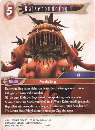 Final Fantasy Opus 5-007 H Kaiserpudding Feuer