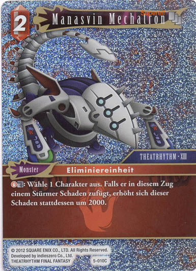 Final Fantasy Opus 5-010 C Manasvin Mechatron Feuer
