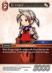 Final Fantasy Opus 5-014 C Krieger Feuer