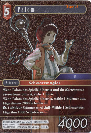 Final Fantasy Opus 5-018 L Palom Feuer