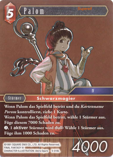 Final Fantasy Opus 5-018 L Palom Feuer