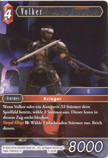 Final Fantasy Opus 5-020 R Volker Feuer