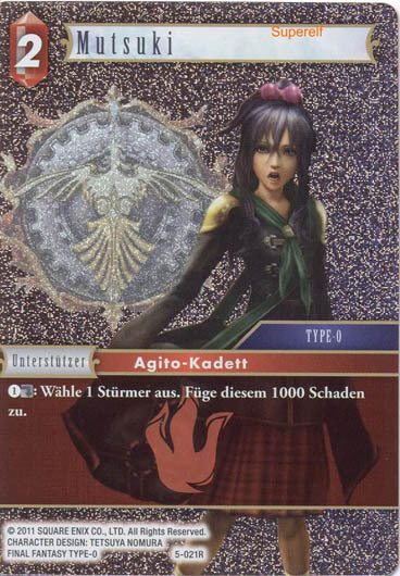 Final Fantasy Opus 5-021 R Mulsuki Feuer