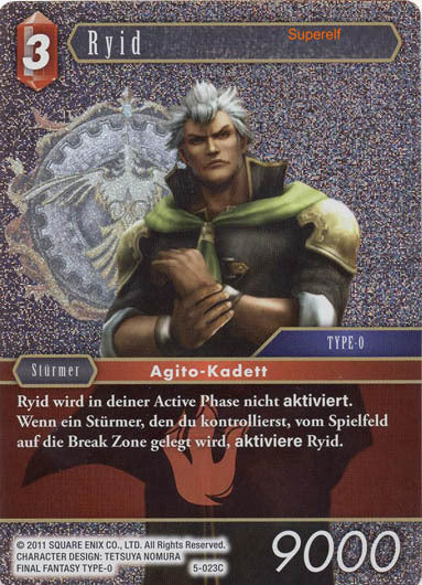 Final Fantasy Opus 5-023 C Ryid Feuer