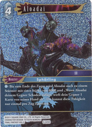 Final Fantasy Opus 5-025 H Aloadai Blitz