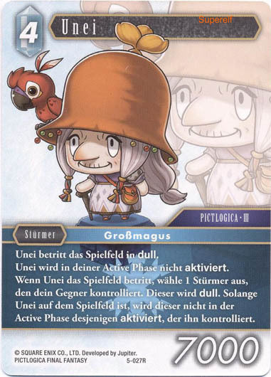 Final Fantasy Opus 5-027 R Unei Blitz