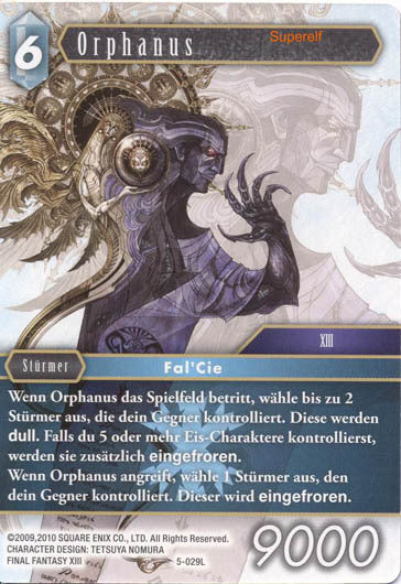 Final Fantasy Opus 5-029 L Orphanus Eis