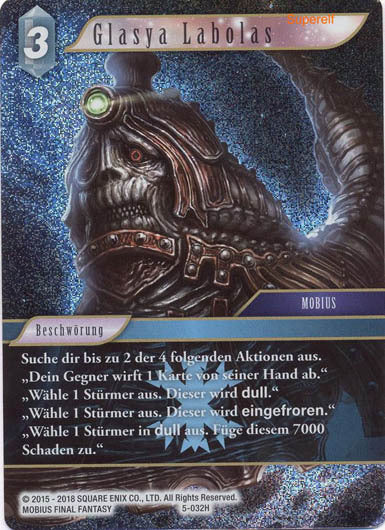 Final Fantasy Opus 5-032 H Glasya Labolas Blitz