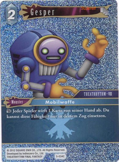 Final Fantasy Opus 5-034 C Gesper Blitz