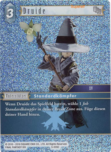 Final Fantasy Opus 5-035 C Druide Blitz