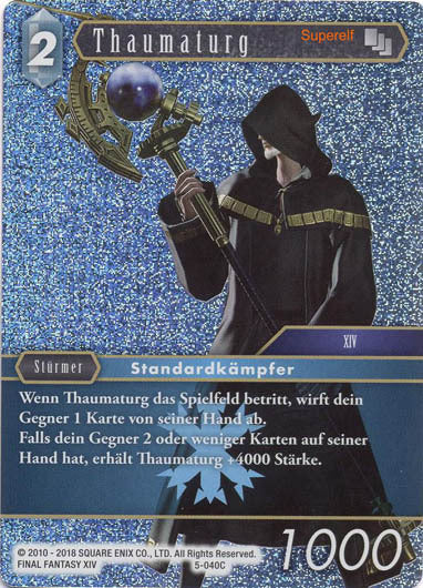 Final Fantasy Opus 5-040 C Thaumaturg Blitz