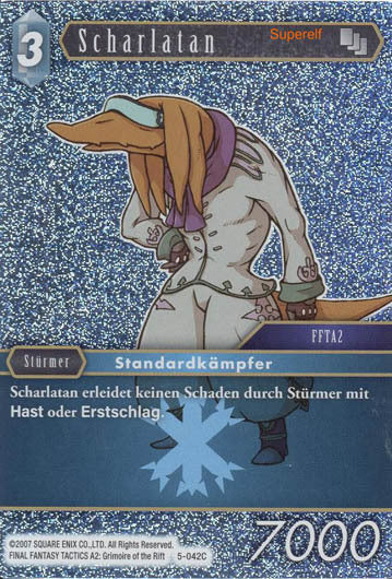Final Fantasy Opus 5-042 C Scharlatan Blitz